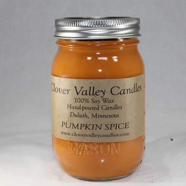 Pineapple Paradise Pint soy wax candle by Clover Valley Candles